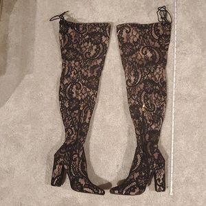 Portia over the knee boots from shoe dazzle